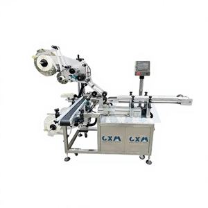 Machine d'étiquetage automatique haute précision pour les emballages de canettes, d'aliments et de cosmétiques 220V - Product Image 1