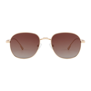 Gafas de Sol Ovaladas con Montura Completa, Lentes Degradadas, 100% Protección UV, Unisex, Protección Solar para Adultos, Estilo Retro - Product Image 1