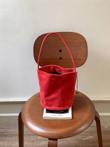 Bolso Tipo Cubo Bellmont Nuevo para Mujer, Elegante, Redondo, Versátil y Retro, de Gamuza. Contáctenos para el Directorio 5A - Product Image 5