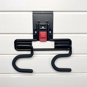 Nouveau produit tendance : <span class=keywords><strong>Porte</strong></span>-<span class=keywords><strong>manteau</strong></span> mural en métal, pour tri de balais sur panneau rainuré, à bas prix - Product Image 1