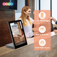 Kiosco Digital Interactivo de Autoservicio con Pantalla LCD Pequeña, Reproductor de Publicidad, con WiFi, Android, 13.3 Pulgadas, para Centros Comerciales