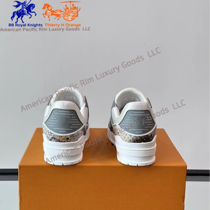 Zapatillas Deportivas con Estampado Geométrico/a Cuadros Coloridas, Zapatillas de Deporte de Lujo, Estilo Plano y Bajo, Casuales, para Caminar, Correr, a la Moda, Suaves - Product Image 6