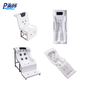 <span class=keywords><strong>Piscine</strong></span> extérieure en acier inoxydable pour enfants avec dessin animé parapluie champignon cascade douche amusant caractéristique de l'eau - Product Image 5