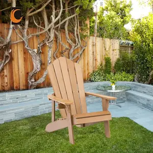 Vente en gros de transats de <span class=keywords><strong>jardin</strong></span> Chaise pliante en bois de camping Chaise longue adirondack Chaise adirondack en bois <span class=keywords><strong>plastique</strong></span> - Product Image 2