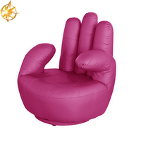 Canapé gonflable pliable moderne et écologique en PVC imperméable personnalisé - Chaise gonflable portable pour usage extérieur
