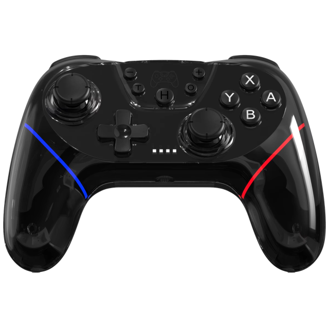 Dual Hall Private Model Switch Game Controller with Dual Motors for Vibration Back Programming Strap with LED Lights for Switch2