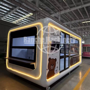 High-Capacity Stainless Steel Food Trailers <b>Rust</b> Resistant Features for Hotdog Ice Cream Fast Food-for Large Events Catering - Product Image 2