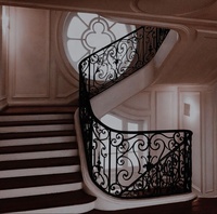 CBMmart, balustrades d'escalier en fer forgé européen de haute qualité sur mesure pour balcon de villa