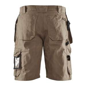 Blaklader กางเกงช่างฝีมือขาสั้นผ้าฝ้าย100% กางเกงทำงาน7330509305706สีกากีโบราณ - Product Image 3