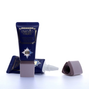 Tube souple vide en PE de 50 ml pour crème pour les lèvres et les yeux, avec impression offset et bouchon à vis trigonal, idéal pour crème BB et crème pour les mains - Product Image 4