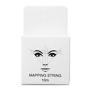 Preentintado blanco negro ceja mapeo hilo cadena Microblading suministros CEJA para maquillaje permanente ceja caja - Product Image 6