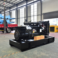 Groupe électrogène diesel Cummins 100KW 120KVA triphasé à refroidissement par eau, type ouvert, pour alimentation de secours industrielle et réseau.