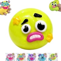 Mainan Schylling Smushers Dog Face Swap Slow Rebound Sensory Stress Relief Squeeze Toy Squeezing Squishy Toy untuk Anak-anak