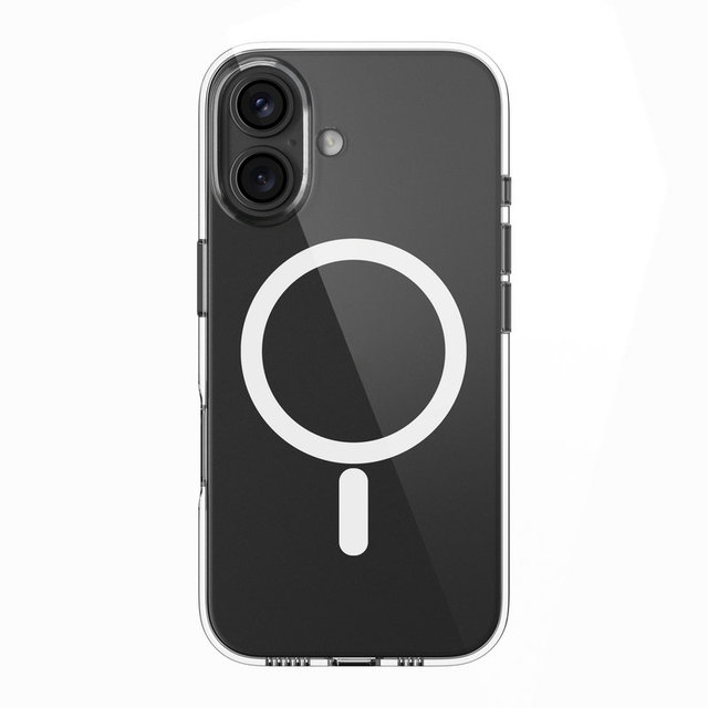 High Quality Clear Anti Yellowing Magnetic Phone Case for iPhone 16 15 17 Pro Max Clear Anti UV Shockproof Magnetic Mobile Cover