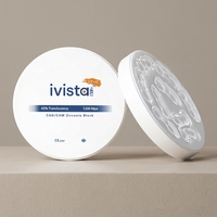 Bloque de Zirconia IVISTA ST-C de 1200MPa de Flexión y 43% de Translucidez, Tecnología Avanzada Antienvejecimiento para Restauración Dental