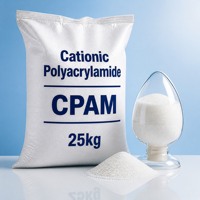 Polyacrylamide cationique CPAM pour le traitement des eaux minières, produit chimique floculant