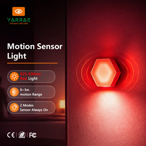 2025 New Product 625/660/670 nm Wavelength Red Lamp Motion Sensor Night <strong>Light</strong> Bedroom <strong>Corridor</strong> Stairs Lighting Night <strong>Light</strong> - Product Image 1
