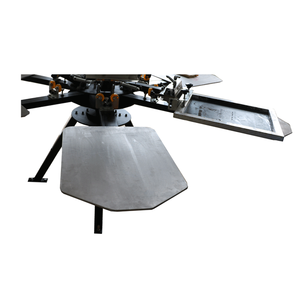 Impresora de Serigrafía Rotativa para Camisetas SM8-4050E KC de 8 Estaciones y 8 Colores con Operación Manual, Nueva Impresora de Etiquetas con 1 Año de Garantía - Product Image 5