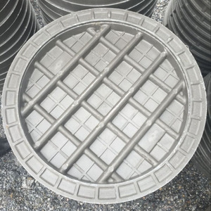 Coperchio per Pozzetto in Composito GRP con Telaio EN124 D400 Quadrato 600x600mm, Copertura per Ispezione Fognature Industriali - Product Image 5