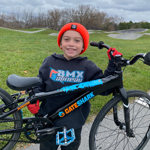 Khung xe đạp BMX đua hợp kim 20 inch, kiểu dáng đua BMX, tạo hình thủy lực, ba lớp, xử lý nhiệt, ống lái tích hợp CNC, dành cho người trẻ tuổi - Product Image 4