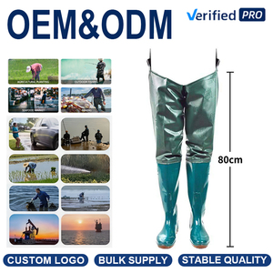 <span class=keywords><strong>Stivali</strong></span> Alti al Ginocchio Personalizzati con Logo per Campi di Riso, Impermeabili in PVC Morbido, per Lavori Agricoli all'Aperto - Product Image 1