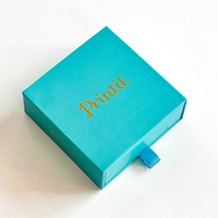 Boîtes à tiroir coulissant de luxe en papier rigide imprimé sur mesure pour emballage cadeau