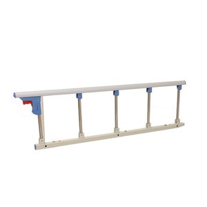Barandilla Cimai H-guardrail de Acero Inoxidable y Aleación de Aluminio, Plegable en Cinco Posiciones para Camas de Enfermería, Uso Multigrupal - Product Image 1