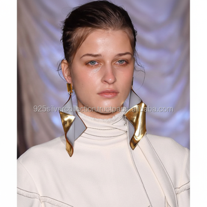ออกแบบขายส่งชนเผ่าแฟชั่นสตั๊ดพรรคสวมใส่ทองชุบเครื่องประดับต่างหู - Product Image 1