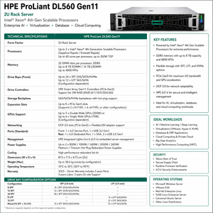 Workstation HPE Z8 Fury G5 con Intel Xeon W7-3445, 64GB RAM, NVIDIA RTX A2000 per Programmazione AI, Rendering 3D, CAD e Calcolo Parallelo - Product Image 6