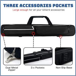 Queue de billard, Queue de billard en fibre de carbone, Queue de billard de snooker avec étui de transport - Product Image 5