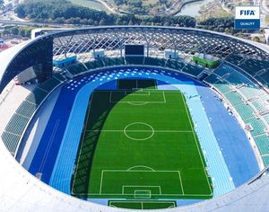 Terrain de football personnalisé de haute qualité, gazon artificiel <span class=keywords><strong>Rodan</strong></span>, gazon synthétique pour terrain de football - Product Image 6