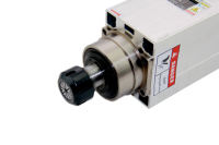 Moteur de broche de routeur CNC Changsheng 4,5 kW 18000 tr/min à refroidissement par air pour le travail du bois, broche de machine de fraisage