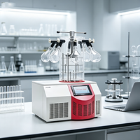 Lyophilisateur de laboratoire OEM, garantie 1 an, robuste, origine Chine, traitement d'échantillons de recherche JVLAB