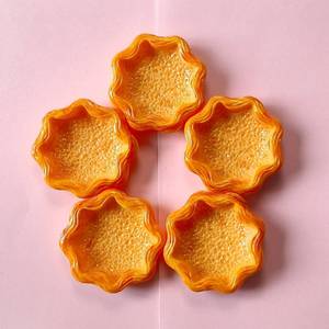 100 Uds. Lindo <span class=keywords><strong>clon</strong></span> tarta de huevo resina encantos 3D comida en miniatura tarta de huevo para limo DIY suministros para manualidades muñeca figuritas de comida - Product Image 2