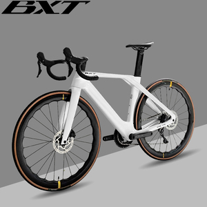 Bicicleta de Carretera de Carbono con Freno de Disco BXT, Bicicleta de Carretera Aerodinámica de Carbono 105 R7120 Actualizable a Di2 R7170/<span class=keywords><strong>Ultegra</strong></span> R8170/Dura Ace R9270 - Product Image 4
