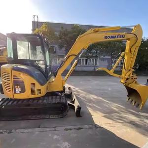 Petite pelle sur chenilles d'occasion bonne et bon marché 5.5 tonnes Mini pelle sur chenilles d'occasion KOMATSU PC55MR - Product Image 1