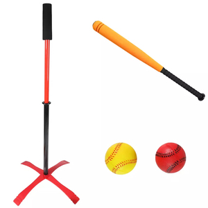 Juego de bate de béisbol Inicio Gran lanzamiento suave Práctica de béisbol para niños o desarrollo de habilidades - Product Image 2