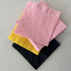 Nhà Sản Xuất 2025 Bán Sỉ Tùy Chỉnh Màu Đánh Giấy Khăn Ăn 1-2 Lớp Khăn Giấy Tiệc Cưới Bảng Khăn Ăn Bữa Ăn Tối 38*42Cm - Product Image 3