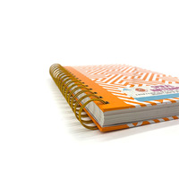 Notebook A5 personnalisé à spirale imprimée, ordinateur portable de haute qualité, nouveau Design,