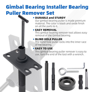 Marine Engine Bearing <b>Puller</b> <b>Tool</b> Set For Mercruiser Alpha Bravo Outboard Boat Engines Steel Replacement Repair Kit - Product Image 3