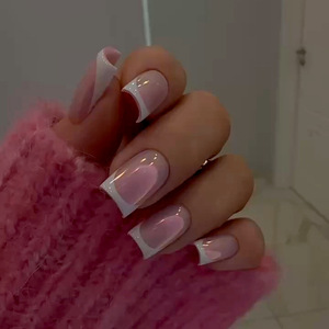 Nueva llegada fabricantes belleza Prensa en <span class=keywords><strong>uñas</strong></span> postizas prensa natural en <span class=keywords><strong>uñas</strong></span> <span class=keywords><strong>hermosas</strong></span> <span class=keywords><strong>uñas</strong></span> artificiales con pegamento - Product Image 1