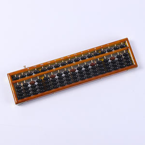 ลูกคิด 205-17 แถว 5 เม็ด ลูกคิดไม้แท้ สำหรับนักเรียนบัญชี ล้างค่าได้ด้วยคลิกเดียว ลูกคิด<span class=keywords><strong>คณิตศาสตร์</strong></span> - Product Image 4