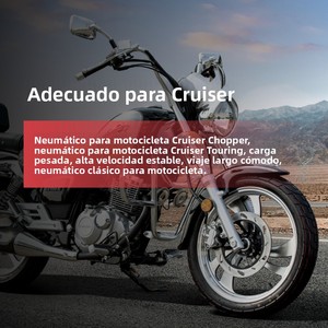 Pneu pour motos 90/80-18, conduite confortable pour motos de 150-250 cc, utilisation sur routes pavées - Product Image 4