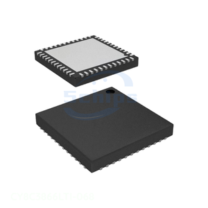 ชิ้นส่วนอิเล็กทรอนิกส์ชิป CY8C3866LTI-068 48 VFQFN แบบมีแผ่นรองด้านบน  มีสินค้าในสต็อก - Product Image 1