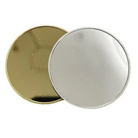 Pièces commémoratives vierges en laiton de 40 mm et 50 mm, personnalisables, pour la fabrication de pièces de défi, vente en gros