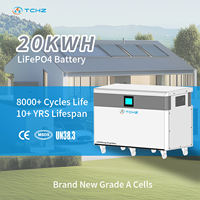 Precio de Fábrica, Batería de Litio LiFePO4 de 15kWh, 20kWh, 30kWh, 51.2V, 300Ah, 400Ah, 600Ah, 8000 Ciclos, para Almacenamiento de Energía en el Hogar