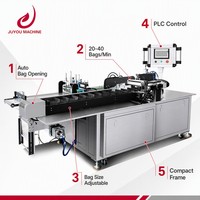 Machine automatique compacte de fabrication et de scellage de sacs, prête à être expédiée, pour aliments en boîte et articles ménagers