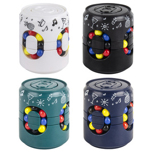 <span class=keywords><strong>Mini</strong></span> Magic Bean Có Thể Tùy Chỉnh Logo Tam Giác Hình Ma Thuật Cube Trẻ Em 'Câu Đố Phong Cách Ngón Tay Quay Top Đóng Hộp Đồ Chơi - Product Image 3