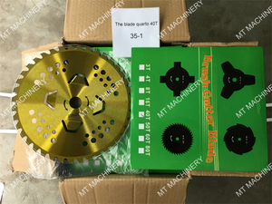 Industrial Metal Blade Brush Cutters <b>Grass</b> Trimmer OEM Spare Parts for Aluminum Plastic Material - Product Image 4