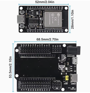 Modulo ESP32 CP2102 Type-C ESP-WROOM-32, Scheda di Sviluppo DEVKIT 30 Pin, Microcontrollore Dual Core WiFi + BT ESP-32 - Product Image 6